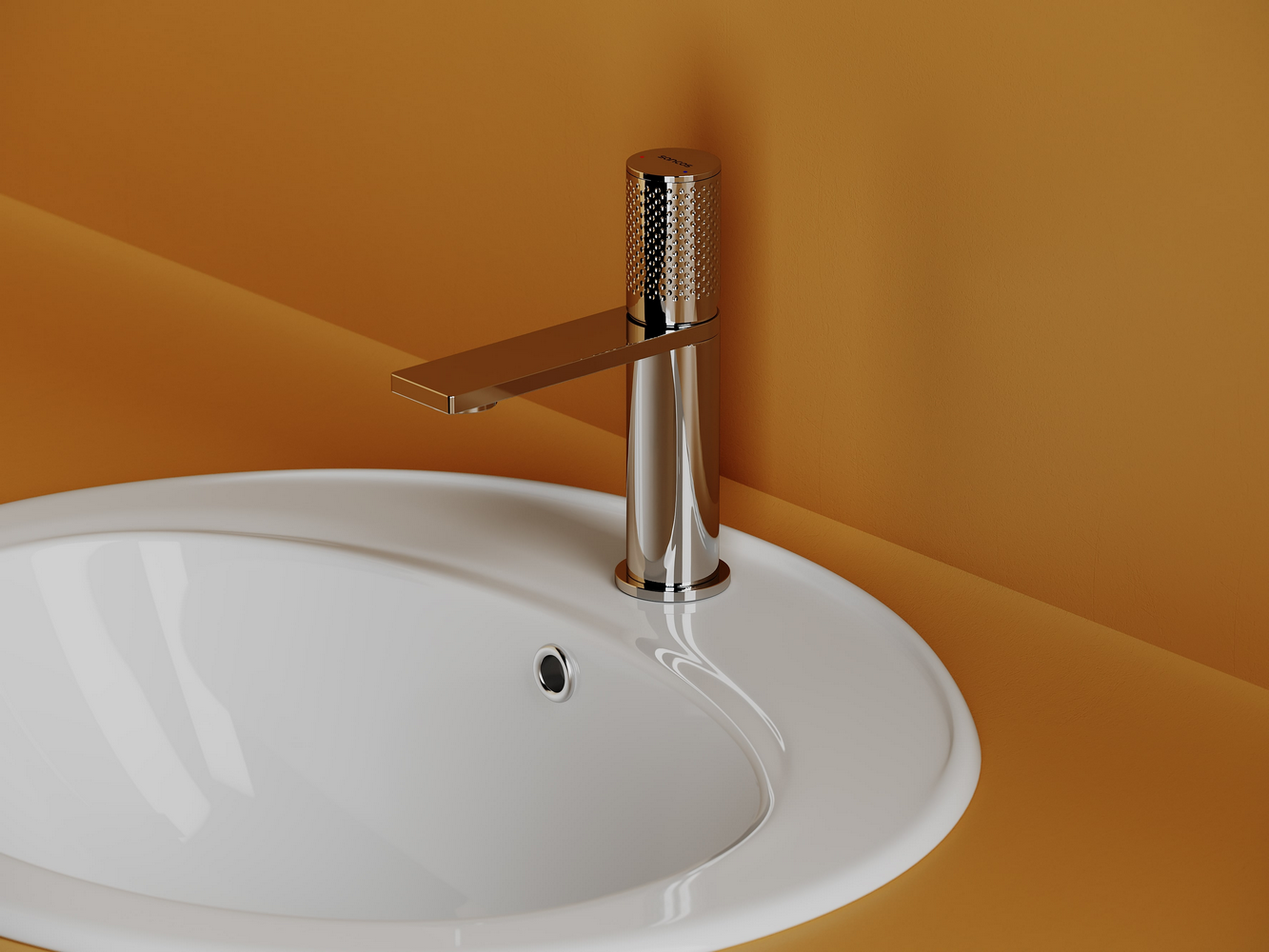 Раковина встраиваемая сверху CERAMICANOVA Sun, с отверстием слива - перелива, овальной формы 565x495x200 мм, с шаблоном для установки, цвет белый, арт. CN6079