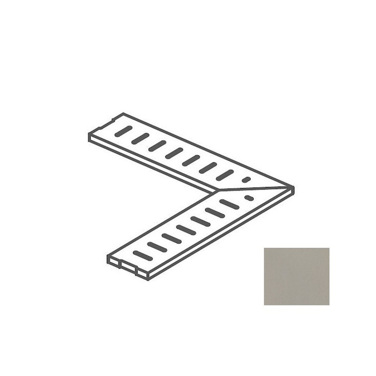 Impronta italgraniti Nuances NU06GGA6 Griglia Angolare Tortora 14x60 матовая