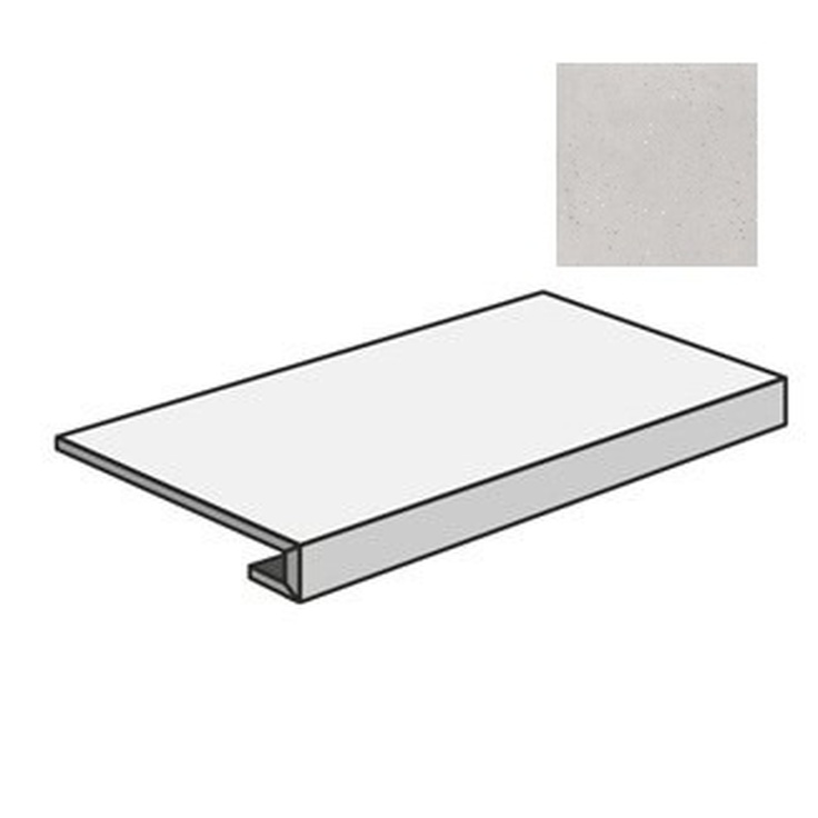 Sant Agostino Deconcrete CSAGDIPE12 De-Micro Pearl 33x120 матовая