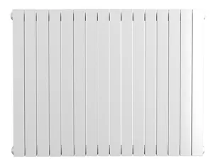 Радиатор стальной КЗТО 1-500 (534х705х42) 16 секций, 690Вт, бок.подключение, белый