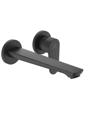 Смеситель для умывальника Ideal Standard O встраиваемый, матовый черный BD133XG