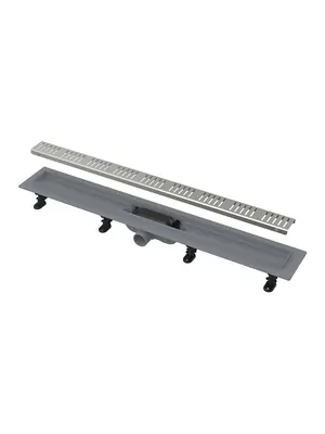 Душевой лоток Alcaplast APZ10-550M SIMPLE L=550мм H=62мм пластиковый, c перфор.решеткой