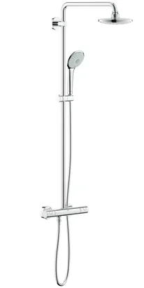 Душевая система Grohe 27296001 термостат для душа, верхний/ручной душ, штанга