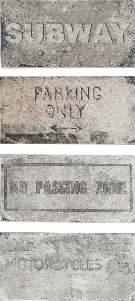 New York Road Signs Mix Soho 20X10 матовая