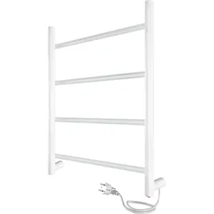 Полотенцесушитель Indigo б/п (electro) 500х400 (скр.монт, унив.подкл.) белый мат, LСLE50-40WMR