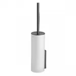 Ершик для унитаза Keuco настенный, с колбой, хром черный шлифованный 11564139000