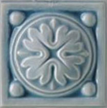 вставка Essenze Voluta Tozzetto Genziana 6x6