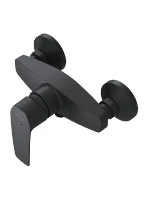 Смеситель AM.PM Gem для душа F90A20022 настенный, черный