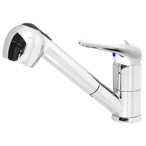 Смеситель для кухни VARION Armaturen 9940 65 3 однозахватный, с выдвижной лейкой