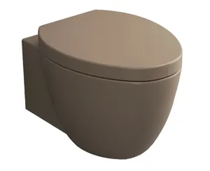 Унитаз подвесной Cielo (370х550х375) без сиденья, цвет Arenaria LGVS AN