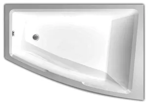 Ванна акриловая Акватек 180х125 правая, фронтальная панель, каркас, слив