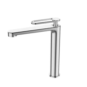 Смеситель CEZARES 218 мм, для раковины, однозахватный, без д./кл., хром -LC-01-W0