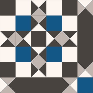 плитка Windsor blue 45,2x45,2 матовая