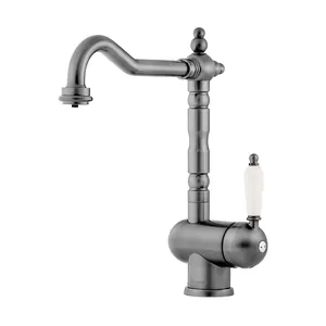Смеситель для мойки Omoikiri 2 Plus-SI античное серебро 4994352