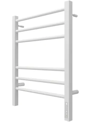 Полотенцесушитель TERMINUS П6 (ШВ:450х600) электро, Ral 9003 белый матовый, диммер встроен, правый