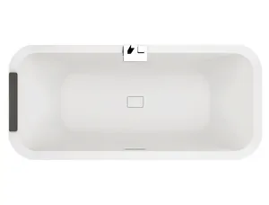 Ванна Novellini F 1800х800 полка, п/держ., смеситель, подголовник, обвязка DI21808C2-U1U