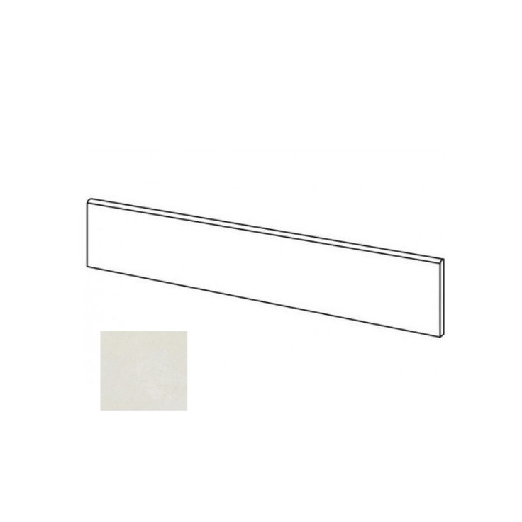 Impronta italgraniti I Cementi FL0176 Battiscopa White 7x60 матовая