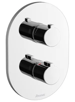 Смеситель для душа RAVAK CR 064.00 термостатический, встраиваемый, без переключателя