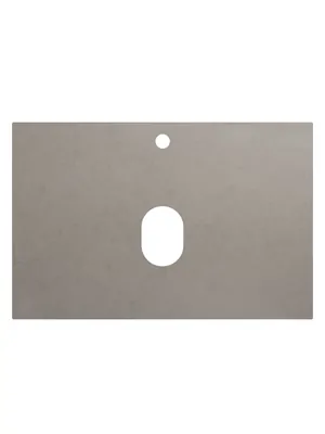 Столешница BelBagno (716x468х10) керамогранит,с отв. под смеситель, Cemento KEP-70-CEM