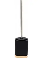 Ерш для унитаза RIDDER напольный, материал полирезин/бамбук, цвет: черный 2244410