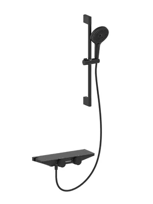 Смеситель для ванны/душа toHit излив, душ. гарнитур, черный матовый TH11-010102