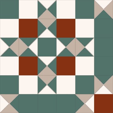 плитка Windsor green 45,2x45,2 матовая