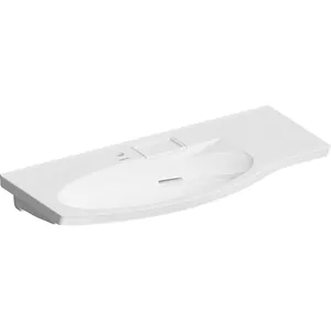 Раковина KERAMA MARAZZI мебельная, с крепежом (1007х478х154), белая глянцевая RV.wb.100Lh