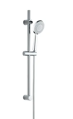 Душевой комплект ESKO SSS1205 стойка 700мм, ручной душ 120мм 5 режимов, шланг 1600мм, цвет: хром