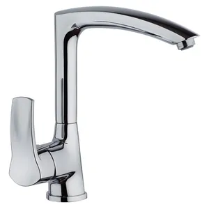 Смеситель для кухни Paini однозахватный, поворотный излив 186мм, хром MGCR572