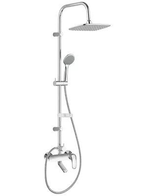 Душевая система by Damixa Palace Evo: верх.душ 260х190, ручн.душ d-100мм, 1 функция 974230000