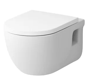 Унитаз подвесной AM.PM FlashClean (355х530х400) безободковый, сиденье с микролифтом C801701SC