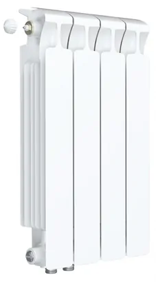 Радиатор биметаллический Rifar Ventil MVL 500 нижнее левое подкл, 4 секции, 50мм, 784 Вт