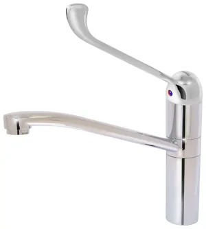 Смеситель для кухни VARION Armaturen 7240 71 3 локтевой, высокий корпус, излив 230 мм