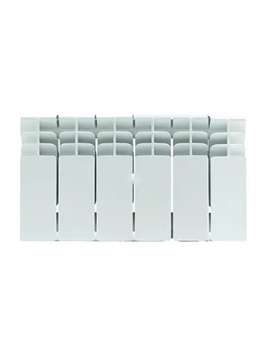 Радиатор STOUT 200 6 секций, биметаллический, боковое подключение, белый SRB-3310-020006