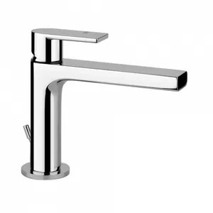 Смеситель Gessi Via Manzoni 38601.031 для умывальника, однозахватный, с д/клапаном, хром