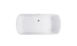 Ванна отдельностоящая Astra-Form (1600х750х600) иск. камень, ножки в комплекте, цвет: белый