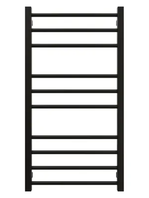 GROTA Полотенцесушитель "Лесенка" 480x900 диаг./ниж. покл. D-1/2" RAL9005