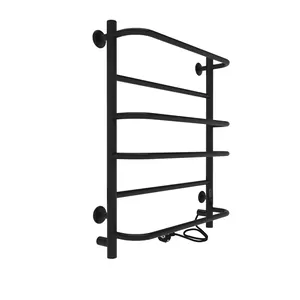 Полотенцесушитель Indigo б/п 600х500 (скр.монт.унив.подк) черный муар LELLE60-50BRRt