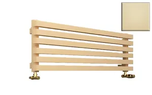 Радиатор КЗТО 40 Н 300-6 нижнее разнес. подкл, светло-бежевый муар QUD40H3006СБМ