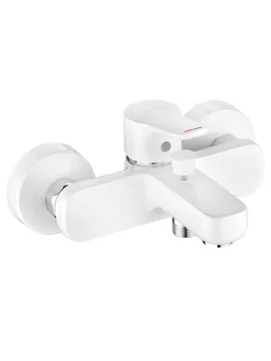 Смеситель KLUDI для ванны и душа, однозахватный, белый 376819165