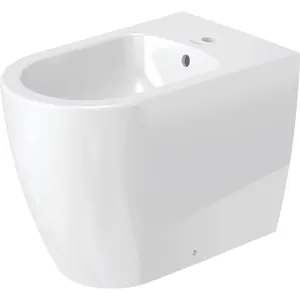 Биде напольное DURAVIT ME by Starck 370х600х400 с антигряз. покр. с отв. под смеситель 22891000001