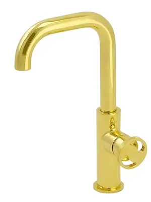 Смеситель для раковины Migliore однозахватный, золото 28207