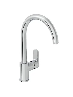 Смеситель для кухни VitrA , однозахватный, излив С-типа, хром A43419EXP