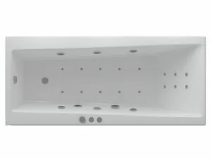 Ванна акриловая Акватек NEW 160х70 аэромассаж, ПН управление, панель, каркас, слив