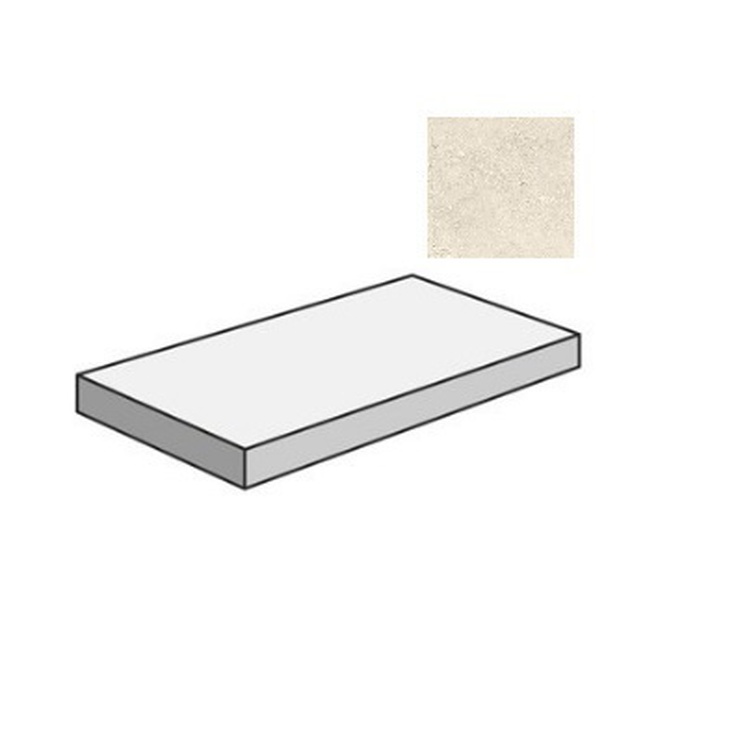 Sant Agostino Duo CSAGDDBD12 Gradone Angolare Dx Desert 33x120 матовая