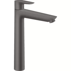 Смеситель Hansgrohe 71716340 для раковины с донным клапаном, 240мм, шлифов черн хром
