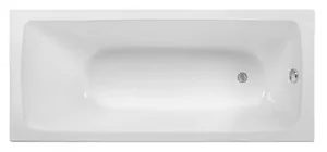 Ванна чугунная эмалированная Wotte 1700х750х445 прямоугольная, без ножек, цвет: белый
