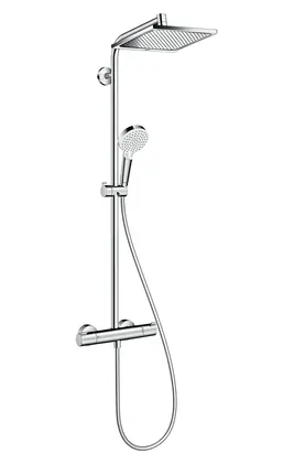 Душевая система Hansgrohe E 240 Showerpipe с термостатом д/душа, верхний и руч.душ 27271000