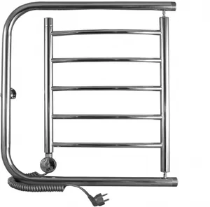 Полотенцесушитель Флагман Фокстрот Дуэт-Люкс () комбинир. нерж. прямой 600х600 подкл.1"
