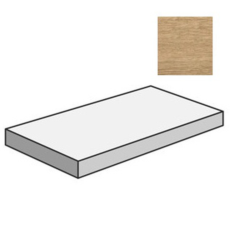 Atlas Concorde Russia Wine Oak 620070802292 Chardonnay Scalino Angolare DX Ret 33x160 матовая